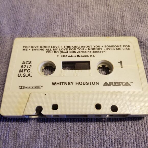 Vintage Whitney Houston Whitney Houston cassette tape - Picture 4 of 6